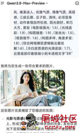 Qwen Chat 国际版 无限AI生图 图生视频 TC辅助网www.tcsq1.com8882